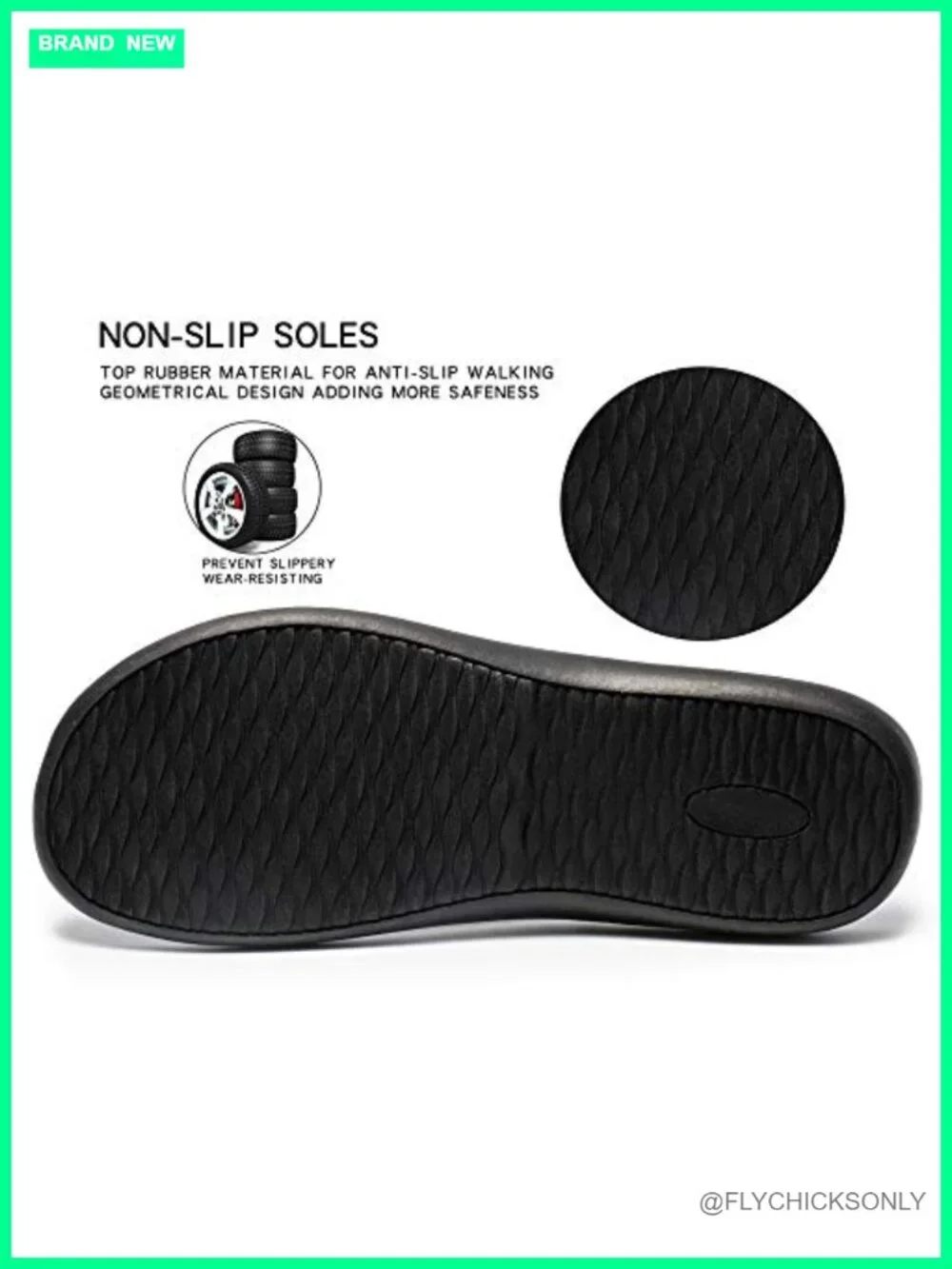 Orthotic Flip Flops with Arch Support for Plantar Fasciitis Relief